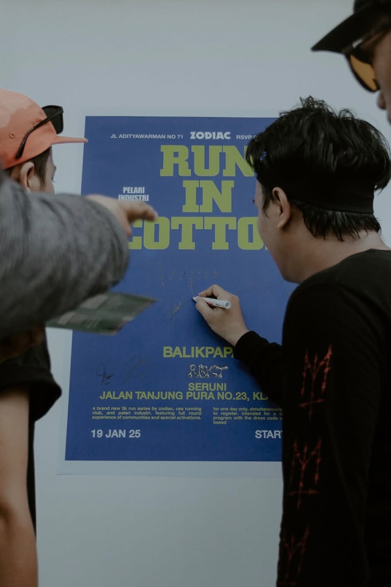 Run in Cotton: Movement Baru yang Gabungin Lari dan Streetwear