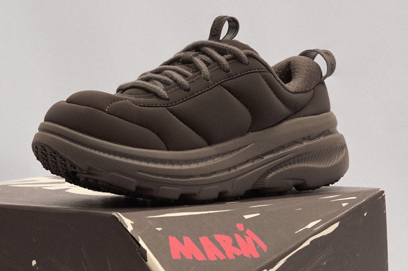 HOKA dan Marni Mix Fun & Luxury Design dengan Bondi B3LS