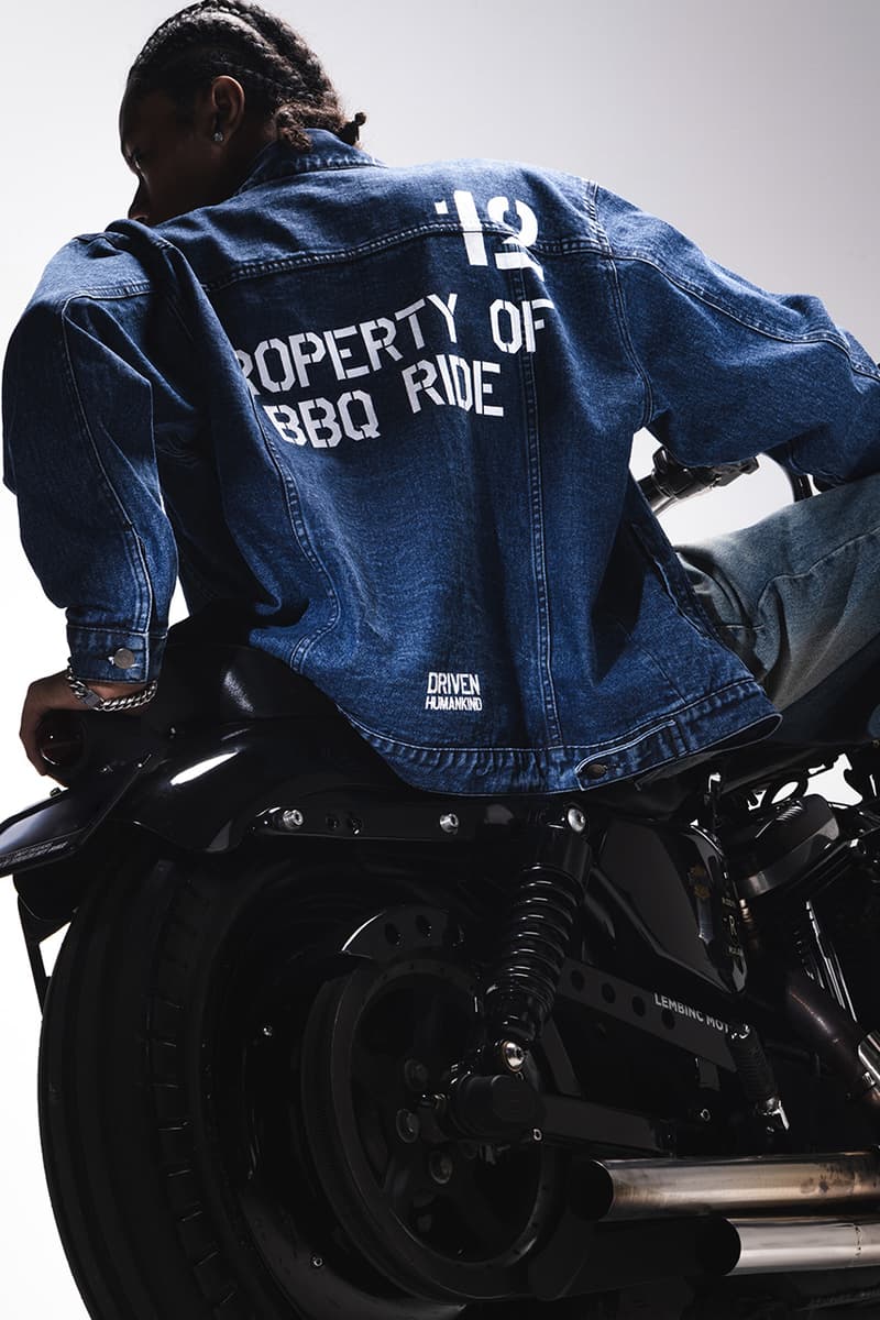 Driven Humankind dan BBQ Ride Rilis Collaborative Denim Jacket