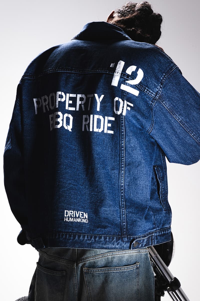 Driven Humankind dan BBQ Ride Rilis Collaborative Denim Jacket