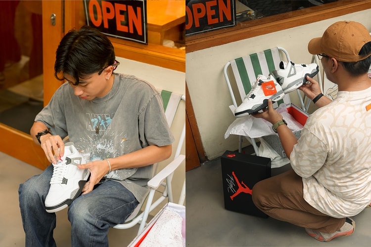 INVINCIBLE x Dan’s Burger: Kolaborasi Legendaris Air Jordan 4 White Cement dan Smash Burger