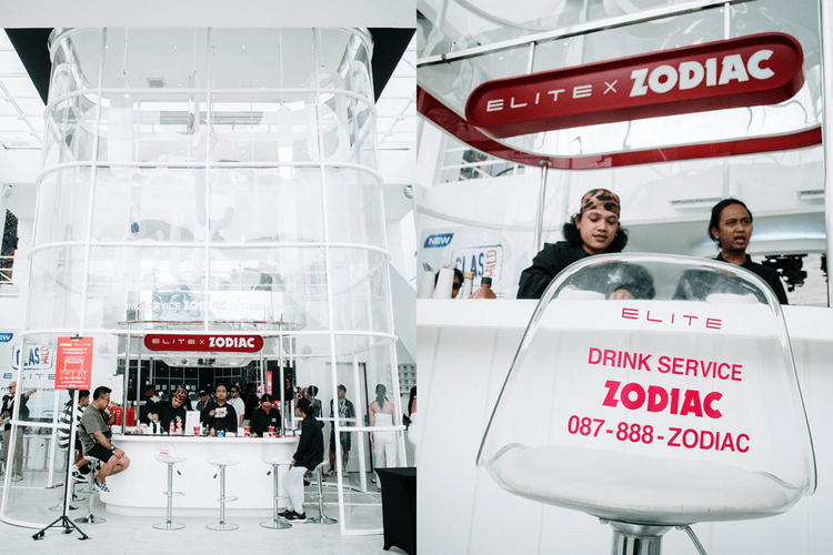 ELITE Gandeng ZODIAC Drink Service di Pestapora 2025