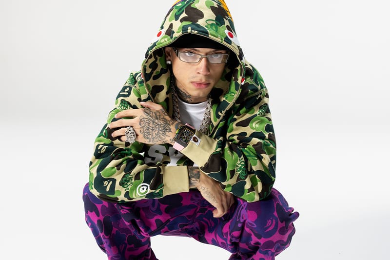 Central Cee Pimpin Kolaborasi Tiga Arah BAPE x Spotify x SYNA