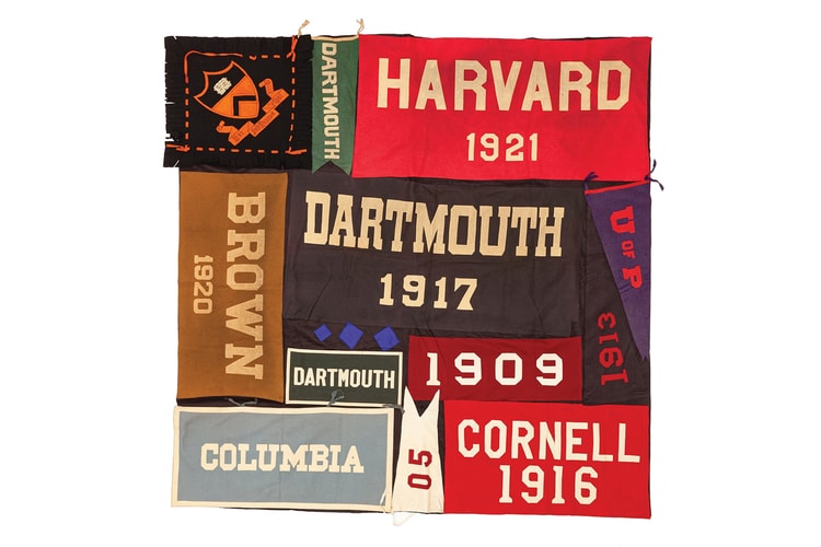 J. Press Menggali Seni Ivy lewat Quilt Pennant One-of-One