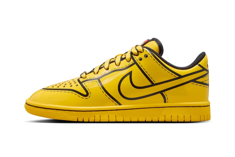 Intip Tampilan Resmi LEGO x Nike Dunk Low “Tour Yellow”