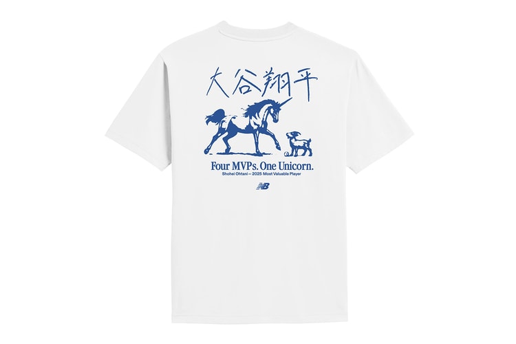 New Balance Merayakan MVP Keempat Shohei Ohtani Lewat T-shirt "Unicorn"
