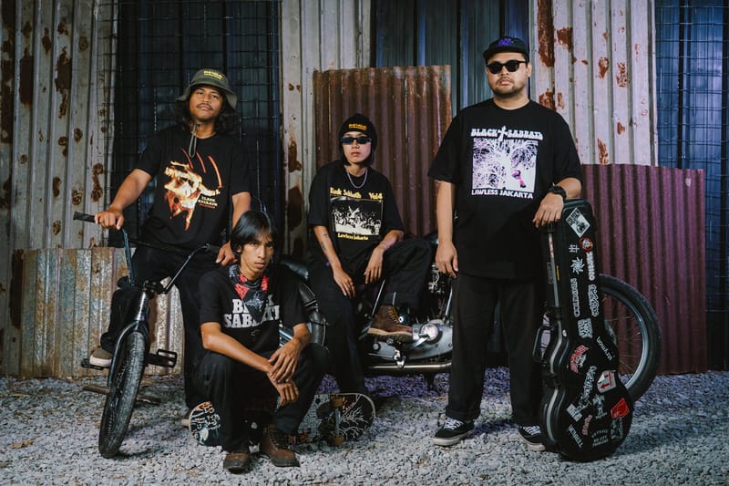 Lawless Jakarta Rilis Koleksi Kolaborasi Baru Bareng Black Sabbath