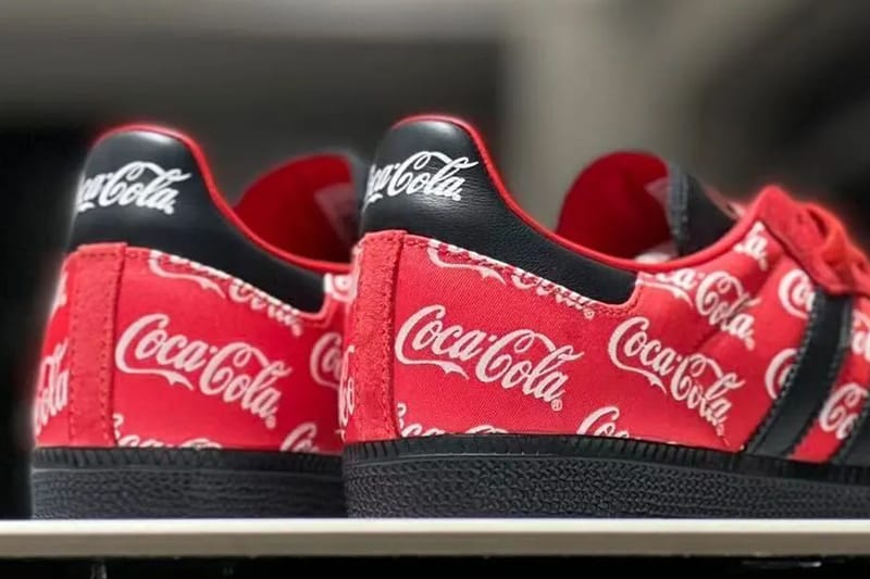 First Look: Kolaborasi Coca-Cola x adidas Samba Serba Merah-Hitam