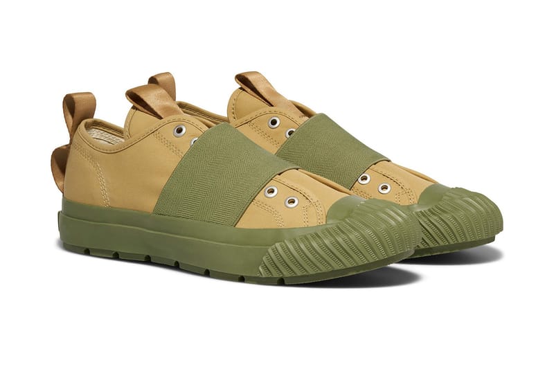 Kolaborasi Engineered Garments x P.F. Flyers Hadirkan Grounder Slip-On Klasik Bergaya Militer