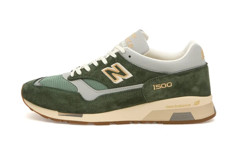 New Balance 1500 Made in England Muncul dalam Warna “Kombu Green/Sea Spray”