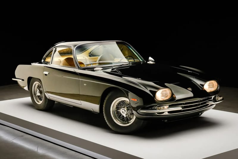 Lamborghini 350 GT 1965 Super Langka Siap Dilelang, Kolektor Bersaing Keras