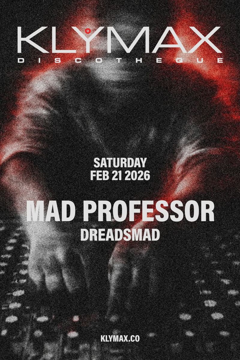 Living Legend Dub, Mad Professor Bakal Perform Bareng Dreadsmad di Klymax Discotheque