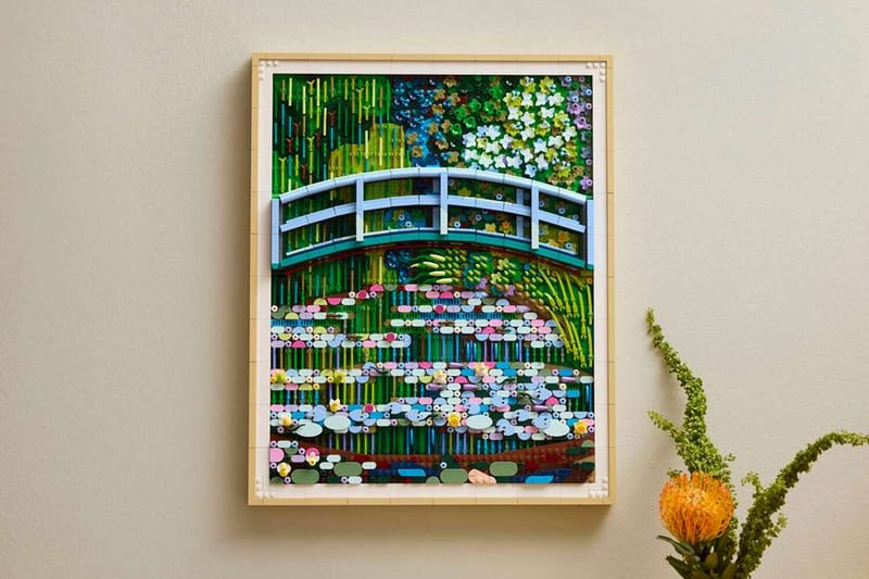 LEGO dan The Met Hadirkan Ulang Mahakarya Monet “The Water Lily Pond” dari 3.179 Keping Brick
