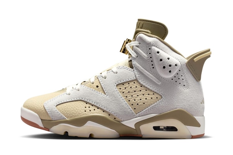 Air Jordan 6 Dapat Upgrade Material dalam Warna "Sail/Neutral Olive"