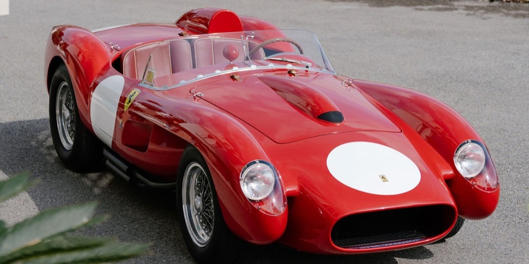 F1 Star Charles Leclerc Drives $12 Million Ferrari 250 Testa Rossa Down the Aisle