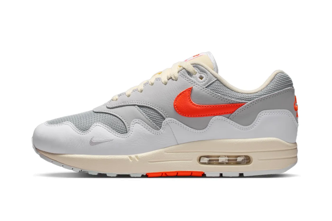 Patta dan Nike Siapkan Air Max 1 Baru “White/Hyper Crimson”