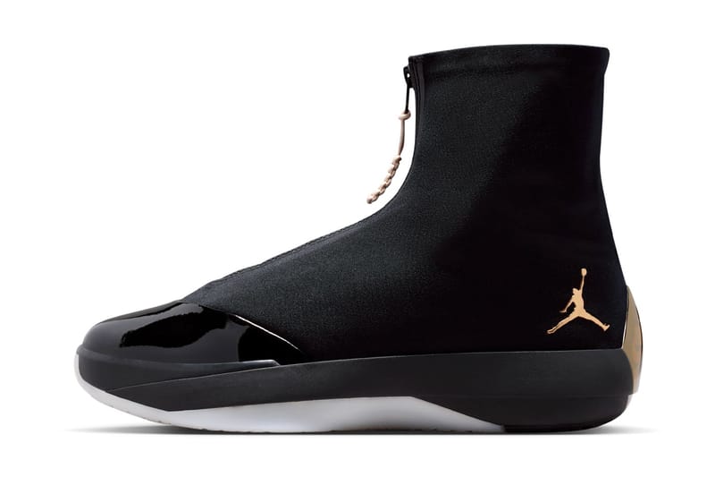 Jordan Brand Resmi Perkenalkan Air Jordan 4028 "Black/Metallic Gold"