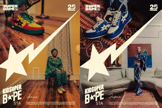 KidSuper dan BAPE Rilis 48 Colorway BAPE STA Edisi World Cup