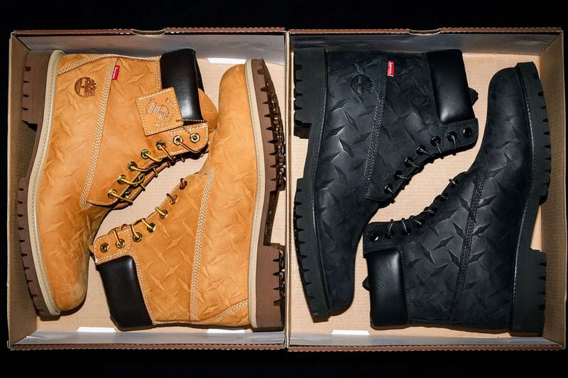 Supreme dan Timberland Rilis Ulang Boots “Diamond Plate” 6 Inci untuk FW26