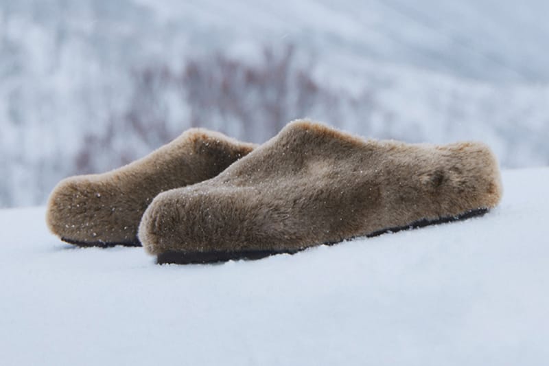 "Mantel Musim Dingin" Shearling untuk "Amsterdam Wrapped" dan "Santa Clarita" dari Birkenstock