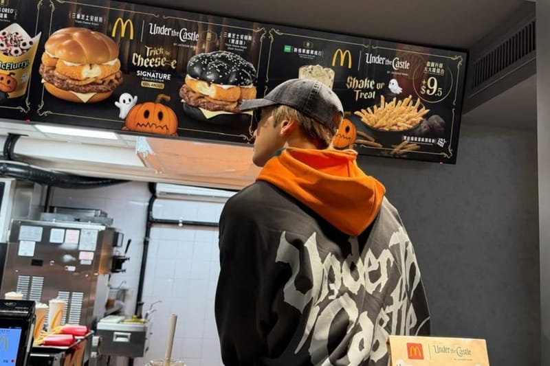 Menu Jackson Wang Under The Castle x McDonald's Segera Hadir Menyambut Halloween
