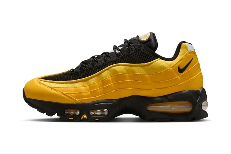 Ecco il look ufficiale delle Nike Air Max 95 OG “Varsity Maize/Black”