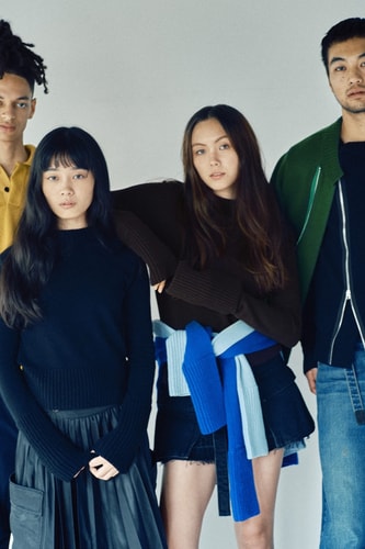 sacai presenta una collezione di maglieria in lana impeccabile