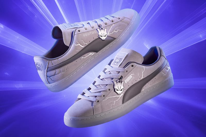 PUMA incanala il potere psichico di Mewtwo nella nuova sneaker Pokémon Suede