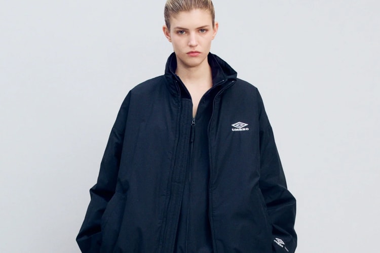 La collezione d’esordio Stein x Umbro reinterpreta lo sportswear calcistico retrò