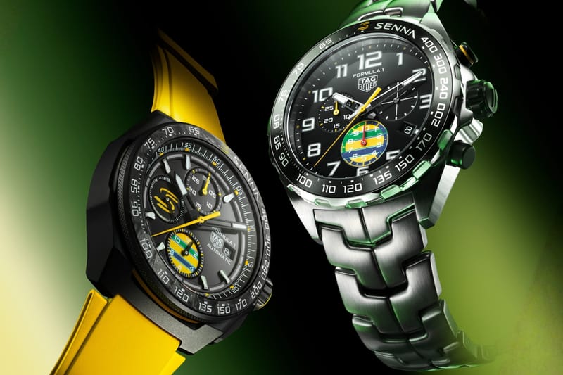 TAG Heuer celebra Ayrton Senna con due nuovi Formula 1 Chronograph in edizione speciale