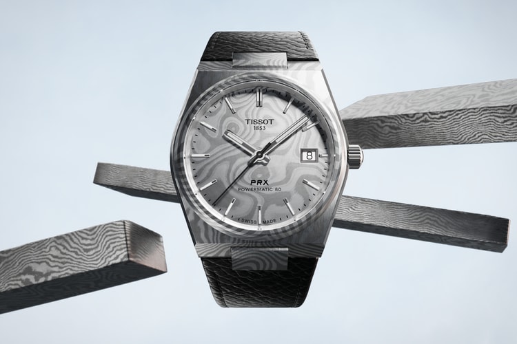 Tissot svela il primo PRX Powermatic 80 in acciaio di Damasco