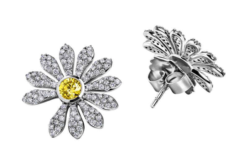 Jacob & Co. e G-DRAGON presentano gli orecchini Daisy PEACEMINUSONE