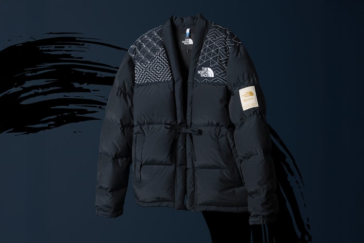 The North Face Japan x SASHIKO GALS ridefiniscono il Nuptse