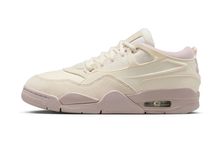 Air Jordan 4 RM sboccia in primavera con la colorway “Pale Ivory/Particle Rose”