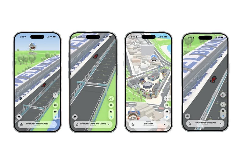 Apple Maps lancia un’esperienza Formula 1 ultra‑dettagliata in vista della stagione 2026
