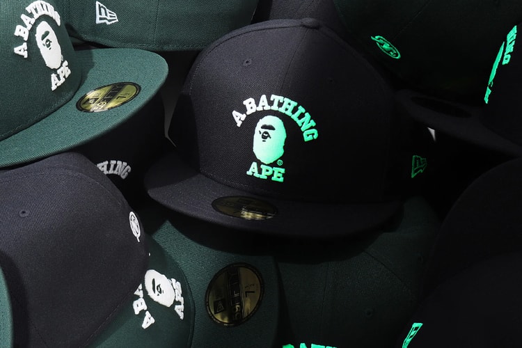 BAPE e New Era illuminano la SS26 con una capsule glow-in-the-dark