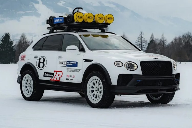 Bentley presenta il grintoso Bentayga X Concept pensato per le gare sul ghiaccio