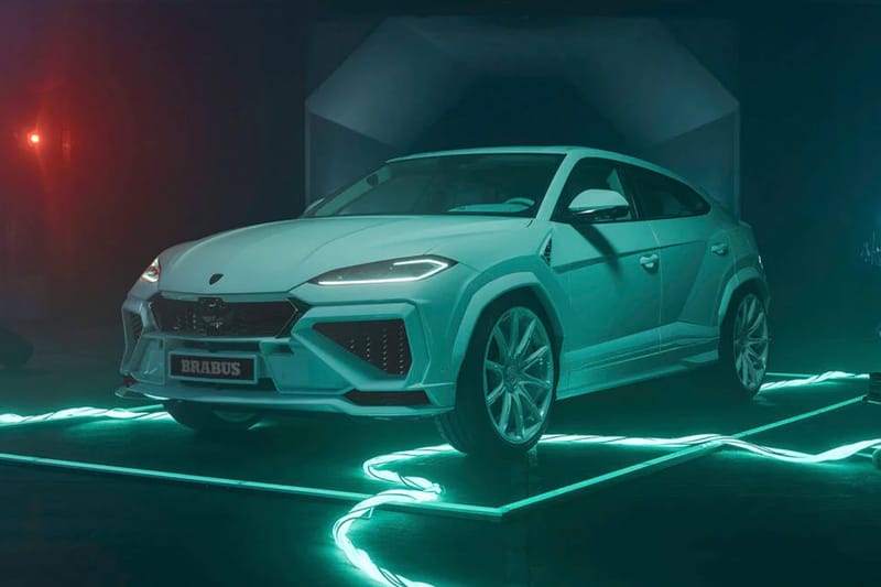 Brabus svela la sua prima Lamborghini Urus elaborata: hyper-SUV da 900 CV in shocking Mint Green