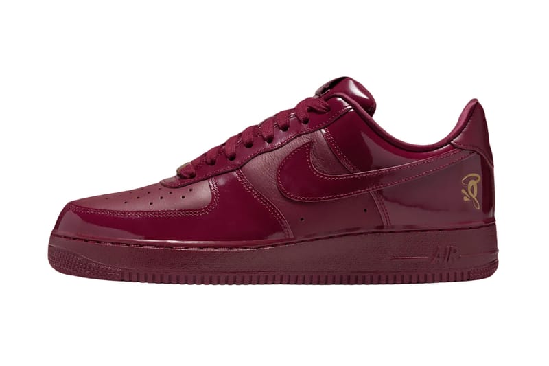 Primo sguardo alle Central Cee x SYNA WORLD x Nike Air Force 1 Low “Dark Beetroot”