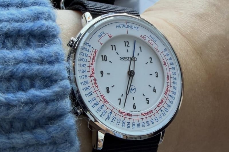 Primo sguardo al Metronome Watch Seiko fragment Edition di Hiroshi Fujiwara