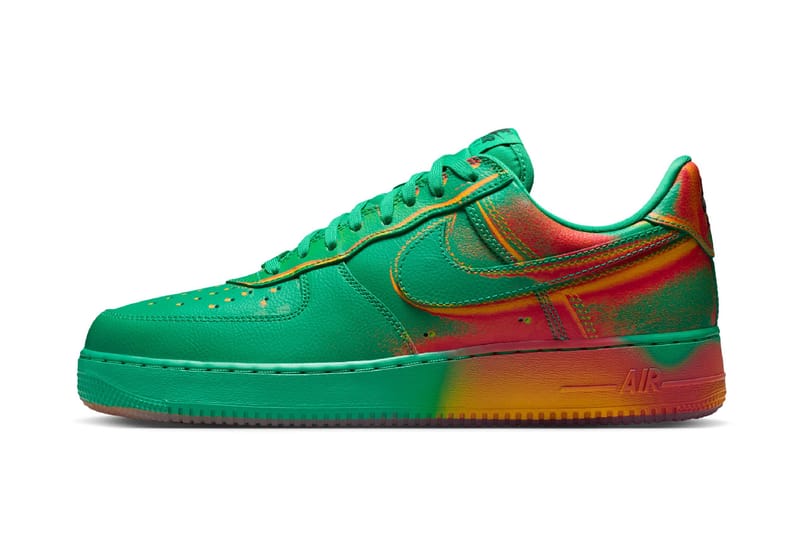 Nike rivoluziona le Air Force 1 Low con un degradé “Stadium Green”