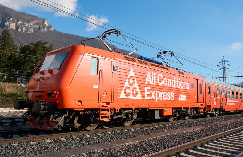 Nike ACG presenta All Conditions Express, il basecamp mobile su rotaia