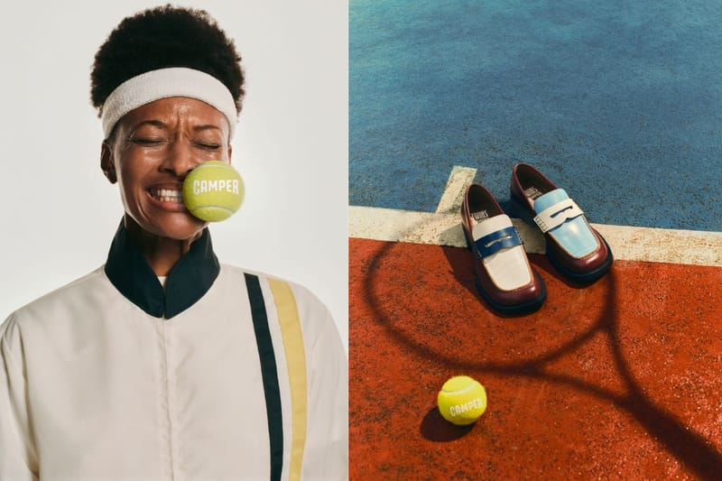 La campagna SS26 di Camper è pazza per il tennis