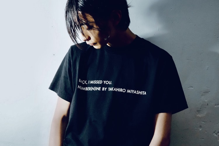 «Back, I Missed You»: il ritorno di Number (N)ine lancia T‑shirt con pura attitude rock