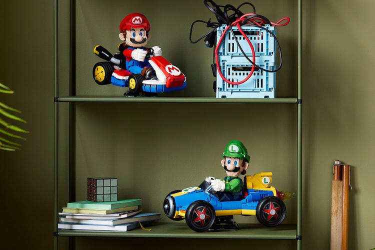 The LEGO Group presenta il set Mario Kart “Luigi & Mach 8” in maxi formato