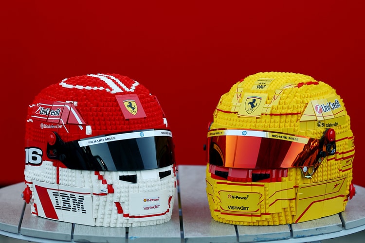 LEGO svela i nuovi caschi Scuderia Ferrari HP dei piloti al Grand Prix d’Australia