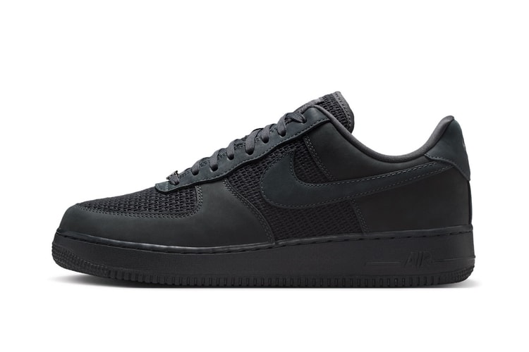 Nike rinnova le Air Force 1 Low Woven in una stealthy colorazione “Anthracite”