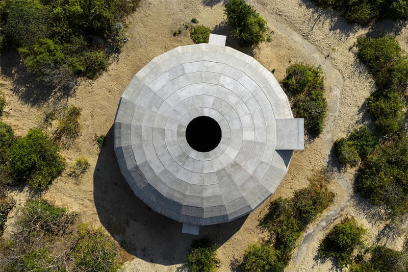 Il Mushroom Pavilion di OMA unisce architettura e coltivazione di funghi