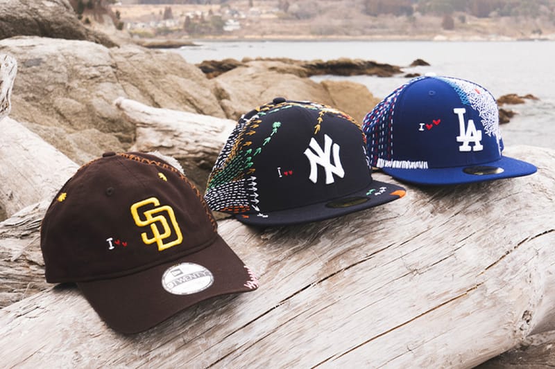 New Era unisce le forze con SASHIKO GALS per cappellini MLB cuciti a mano in edizione limitata