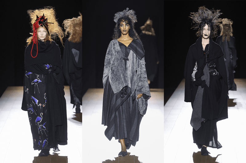 Yohji Yamamoto FW26, il maestro in azione sulla passerella
